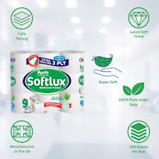 Soft 2 Ply Toilet Rolls (Various Amounts)